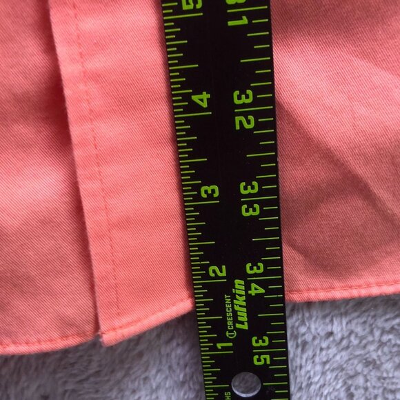 Izod Mens Dress Shirt Size 3XL 19 Neck Long Sleeve Button-Up Wrinkle-Free Twill - Picture 4 of 11